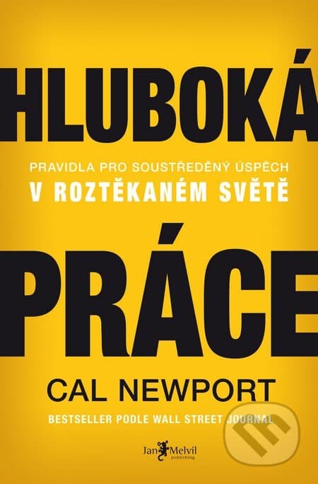Obálka knihy Hluboká práce